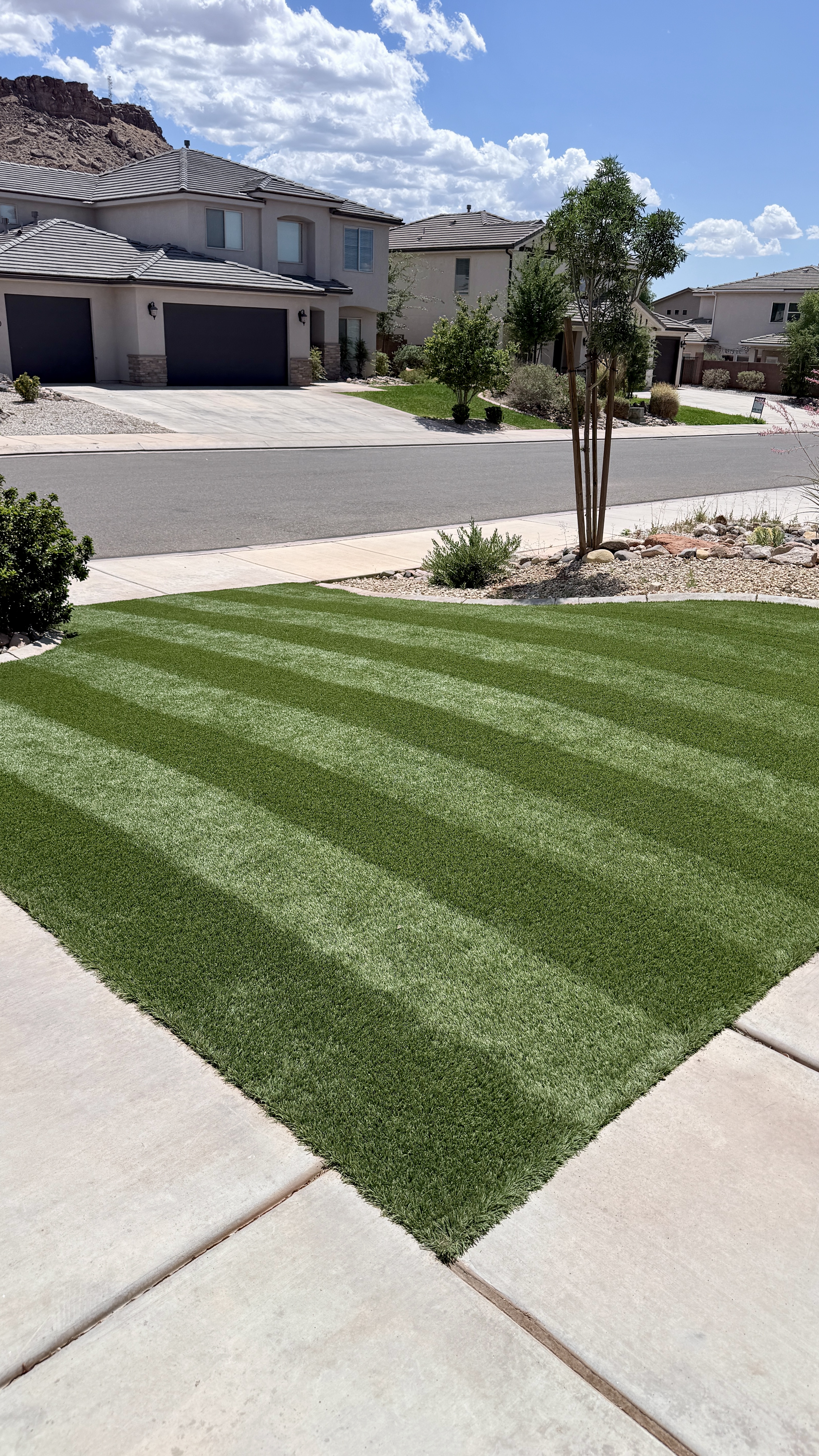 New build artificial turf maintenance St. George